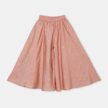 Shimmering Sequin Halter-Neck Flared Top paired with wide-Flared Palazzos - My Store