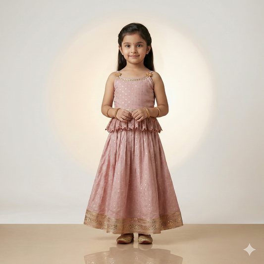 Zari Butti & Sequin Embellished Lehenga Set. - My Store